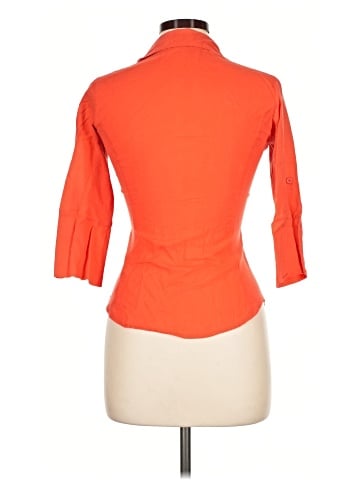 Love Tree 3/4 Sleeve Button-Down Shirt (view 2)