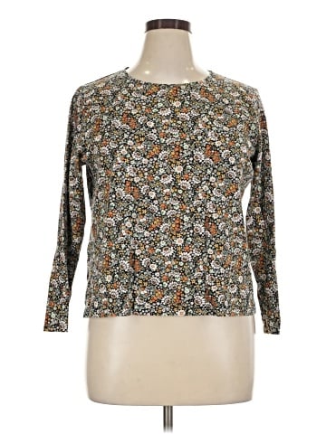 Croft & Barrow 3/4 Sleeve Top (view 1)