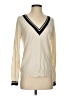 Theory Ivory Pullover Sweater Size S - photo 1