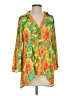 Sunny Leigh 100% Polyester Orange Long Sleeve Blouse Size S - photo 1