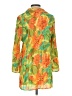 Sunny Leigh 100% Polyester Orange Long Sleeve Blouse Size S - photo 2