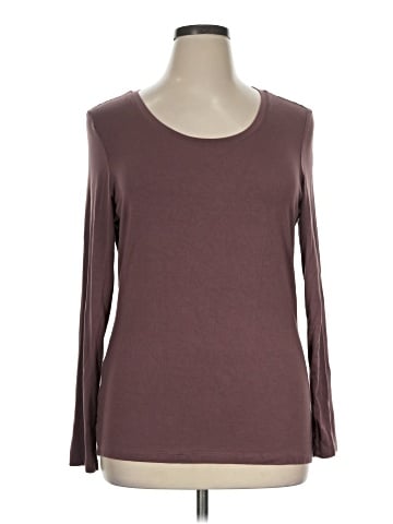 Tahari 3/4 Sleeve T-Shirt (view 1)