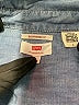 Levi's 100% Cotton Blue Long Sleeve Button-Down Shirt Size M - photo 7