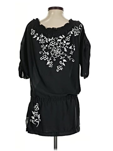 White House Black Market 3/4 Sleeve Blouse (view 2)