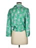 Zara 100% Polyester Green 3/4 Sleeve Blouse Size M - photo 2