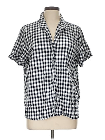 L.L.Bean Short Sleeve Blouse (view 1)