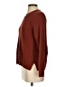 L.L.Bean Chevron-herringbone Burgundy Pullover Sweater Size S - photo 5