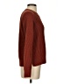 L.L.Bean Chevron-herringbone Burgundy Pullover Sweater Size S - photo 4