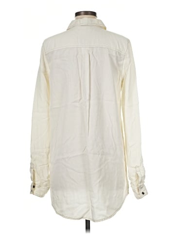 Halogen Long Sleeve Button-Down Shirt (view 2)
