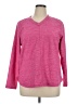 St. John's Bay 100% Polyester Pink Pullover Sweater Size XL Petite - photo 1