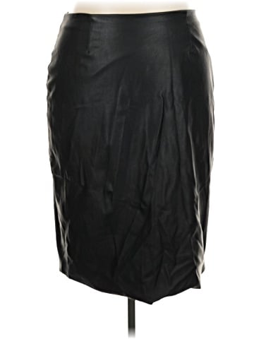 Halogen Faux Leather Skirt (view 1)