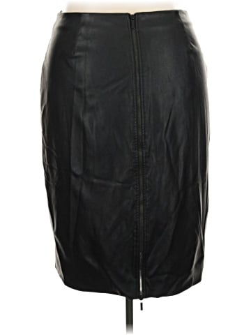 Halogen Faux Leather Skirt (view 2)