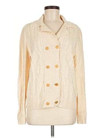 St. John Sport Wool Cardigan (view 1)
