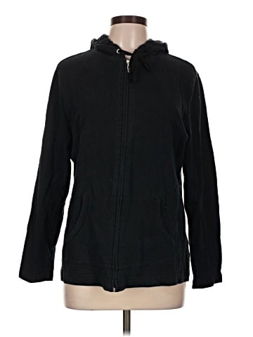 Karen Scott Sport Zip Up Hoodie (view 1)