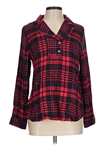 Skies Are Blue Long Sleeve Blouse (view 1)