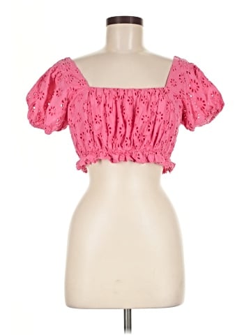 Lovers + Friends Short Sleeve Blouse (view 1)