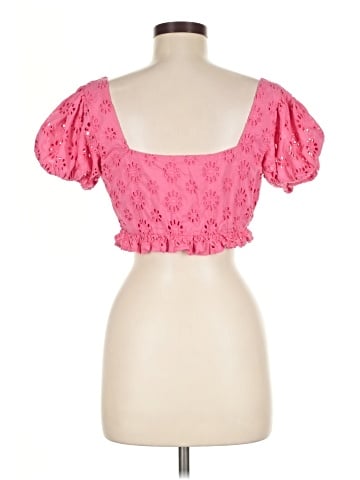 Lovers + Friends Short Sleeve Blouse (view 2)