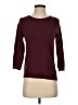 Maison Jules Burgundy Pullover Sweater Size S - photo 1
