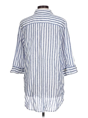 Chico's 3/4 Sleeve Button-Down Shirt (view 2)
