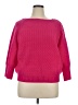 St. John Hearts Pink Wool Pullover Sweater Size XL - photo 1