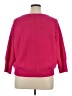 St. John Hearts Pink Wool Pullover Sweater Size XL - photo 2