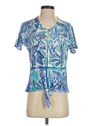 Onque Casuals Short Sleeve Blouse (view 1)