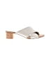 Donald J Pliner Silver Sandals Size 8 1/2 - photo 1