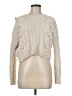 Alya 100% Polyester Ivory Pullover Sweater Size M - photo 1