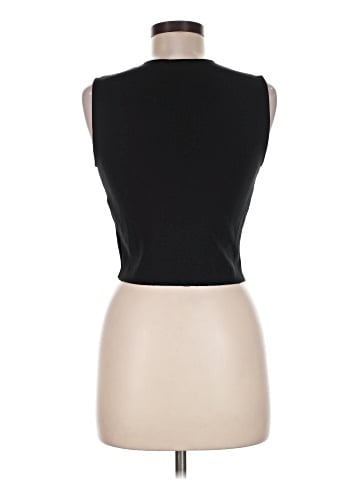 Zara W&B Collection Sleeveless T-Shirt (view 2)