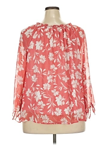 Adrienne Vittadini 3/4 Sleeve Blouse (view 2)