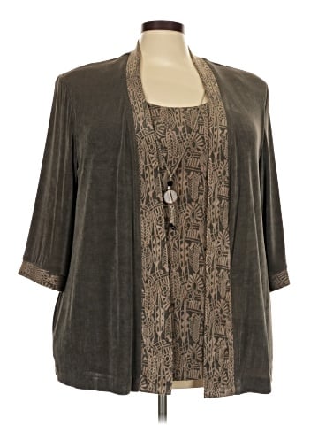 R&M Richards 3/4 Sleeve Blouse (view 1)