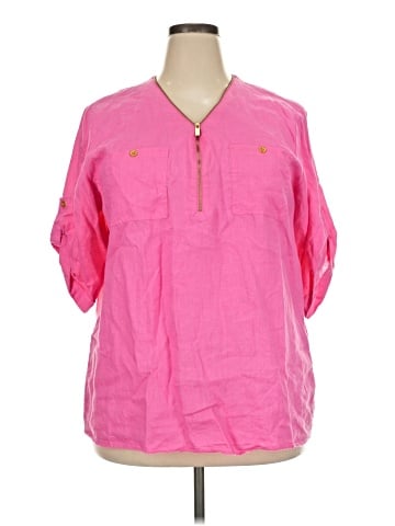 Company Ellen Tracy Short Sleeve Blouse (view 1)