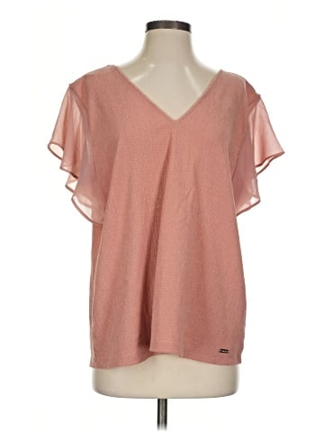 Calvin Klein Short Sleeve Blouse (view 1)