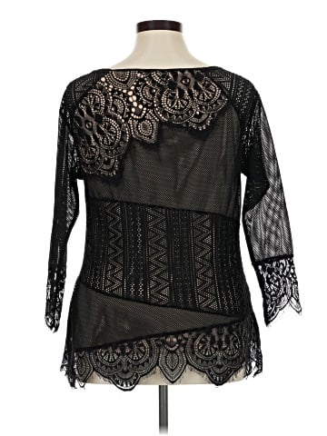 Lane Bryant 3/4 Sleeve Top (view 2)