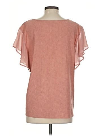 Calvin Klein Short Sleeve Blouse (view 2)