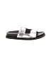 Aldo Silver Sandals Size 8 1/2 - photo 1