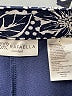 Rafaella Paisley Blue Skort Size M - photo 3