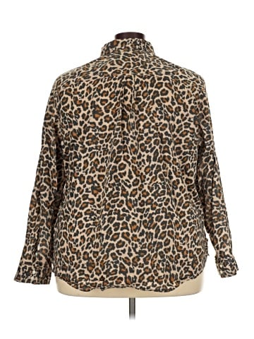 St. John's Bay Long Sleeve Blouse (view 2)