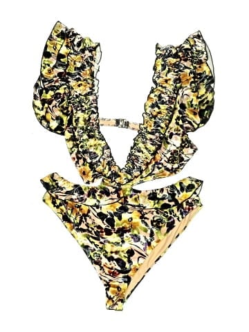 Something Navy One Piece Swimsuit (view 1)