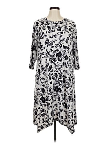 LOGO by Lori Goldstein Casual Dress (view 1)