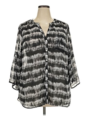 Avenue 3/4 Sleeve Blouse (view 1)