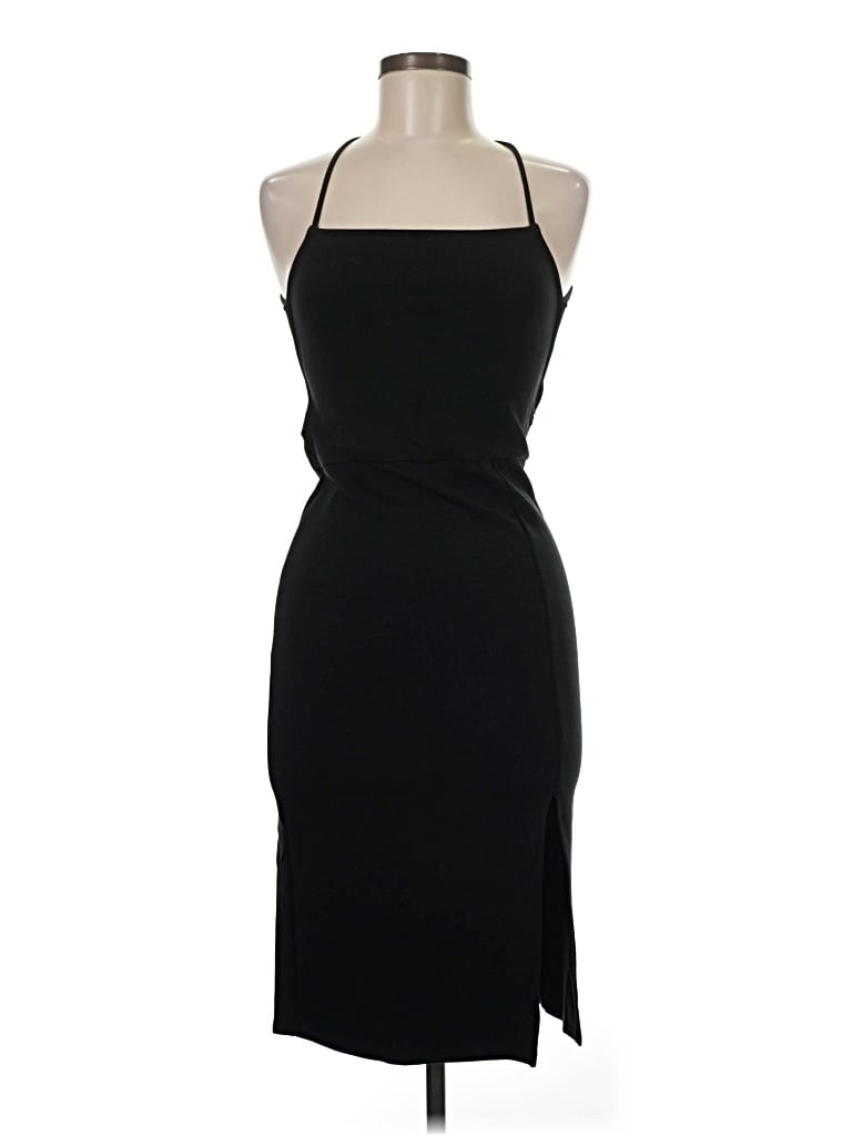 Pre-owned Oak Cocktail Dress In Black