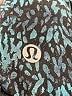 Lululemon Athletica Animal Print Teal Athletic Shorts Size 8 - photo 3