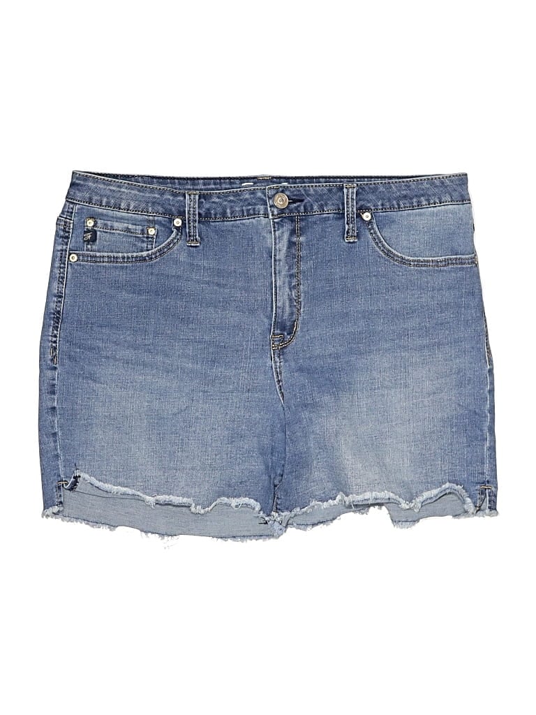 Pre-owned Seven7 Denim Shorts In Blue