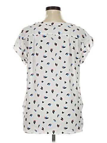 Ann Taylor Factory Short Sleeve Blouse (view 2)