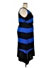 Catherines Stripes Blue Casual Dress Size 2X - photo 4