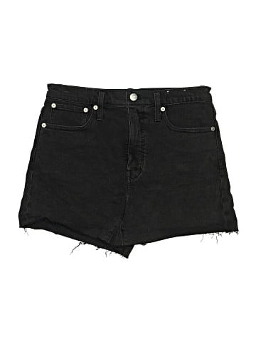 Madewell High-Rise Denim Shorts in Lunar Wash (view 1)