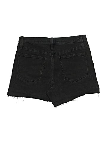 Madewell High-Rise Denim Shorts in Lunar Wash (view 2)