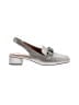 Donald J Pliner Silver Heels Size 8 1/2 - photo 1
