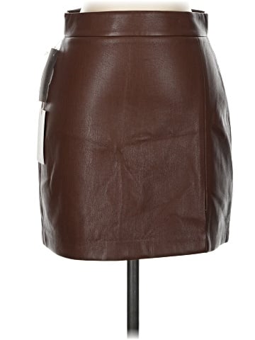Wilfred Faux Leather Skirt (view 1)